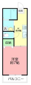 NS GATE鎌倉材木座の間取り画像