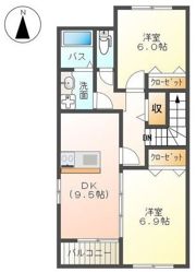 サン フォレスタBの間取り画像