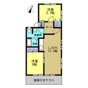 サンハイツの間取り画像