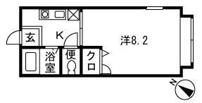 ウラノス鵠沼の間取り画像