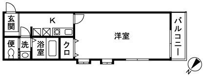 ミル シャンブルの間取り画像