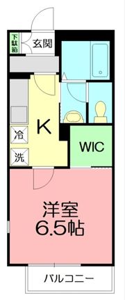 メユールシャトーの間取り画像