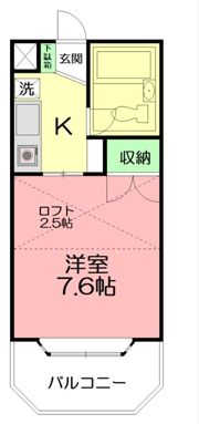 ジュネパレス藤沢第3の間取り画像