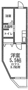 ボナンザTOKAIの間取り画像