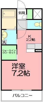 グランソレイユ 二子の間取り画像