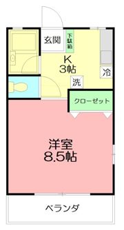 エスポワール平井の間取り画像