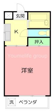 ルシエール伊勢原の間取り画像