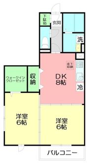 リリーベルの間取り画像