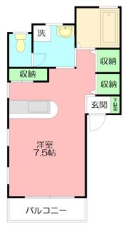 エールリッヒハウスの間取り画像