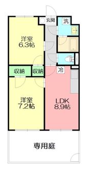 プラリーネの間取り画像