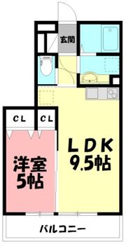 カリーサビラーの間取り画像