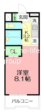 メゾン・プチソーレの間取り画像