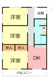 第二グリーンハイツの間取り画像