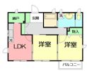 ラポール・アイIIIの間取り画像
