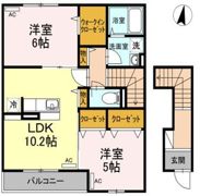 クレール湘南台IV Bの間取り画像