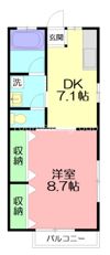 セレスMの間取り画像