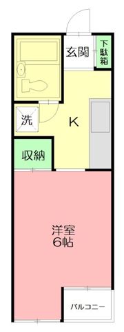 CASABLANCA（カサブランカ）の間取り画像