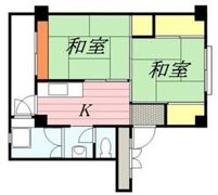 ビレッジハウス戸川2号棟の間取り画像