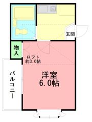 ポルテシャンスの間取り画像