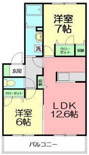 サングラードの間取り画像