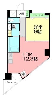 グレイシャスK鵠沼の間取り画像