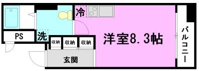OCEAN RESORT TOWERの間取り画像