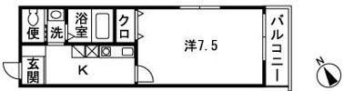 Kエスパシオの間取り画像