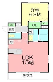ポワラーヌの間取り画像
