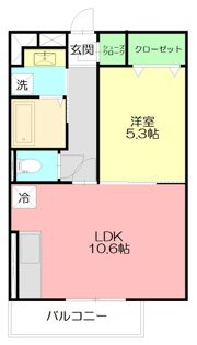 大黒屋ハイツ 三番館の間取り画像