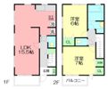 アイリス五番館の間取り画像