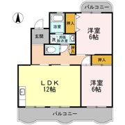 ハビテーションWADAIIの間取り画像