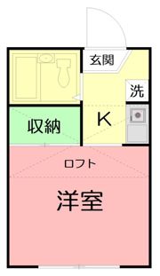 カーサ鵠沼の間取り画像