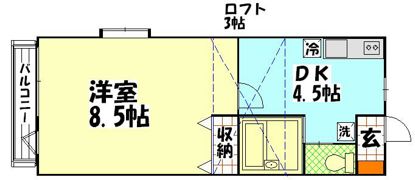 クラウンハイツ3の間取り画像