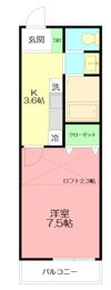 Kエスパシオの間取り画像