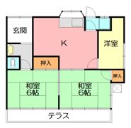 駒形新宿20貸家Aの間取り画像