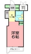 スカイコート戸塚の間取り画像