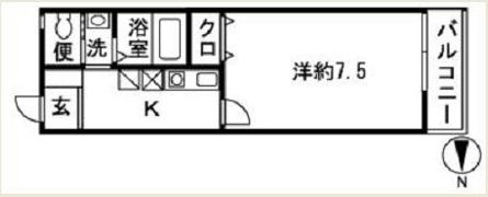 アクアベルの間取り画像