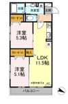 Calore湘南の間取り画像