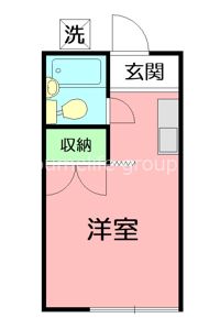 コーポグリーンヒルの間取り画像