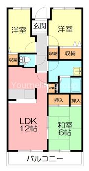 アネシスヒルズの間取り画像