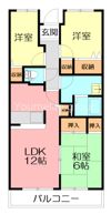 アネシスヒルズの間取り画像