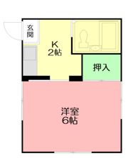 ビラ湘南の間取り画像