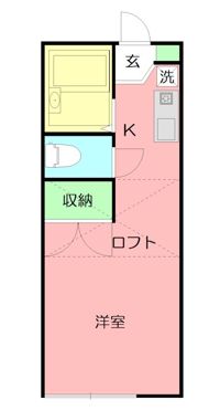リュエル高倉の間取り画像