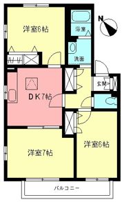 シエルIIの間取り画像