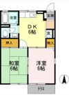 サニーハイツ中村の間取り画像