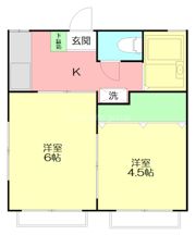 ヴィラK＆Mの間取り画像