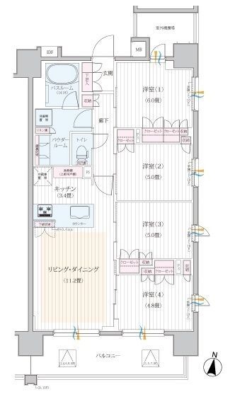 間取図