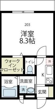 シャルムドミールの間取り画像