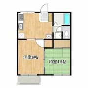 コーポプレジールの間取り画像