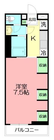リブリ・コンフォルトIIの間取り画像